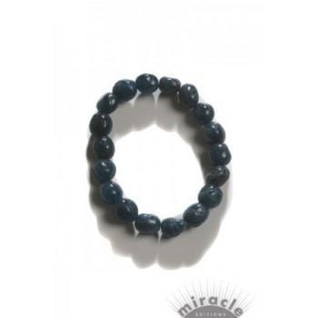 Apatite bleue, bracelet