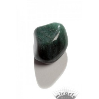 Aventurine verte, pierre roulée