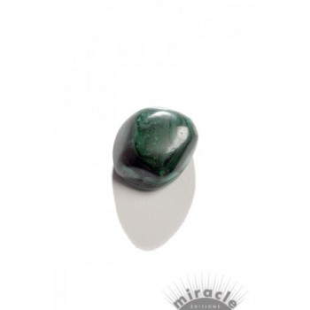 Malachite, pierre roulée