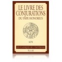 Le livre des conjurations du Pape Honorius